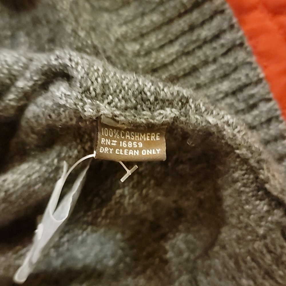 J.McLaughlin 100% Cashmere Large Quarter-Zip - Picture 4 of 4